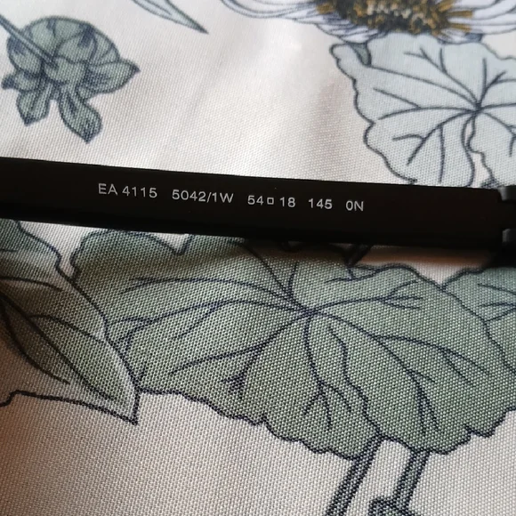 NWT Emporio Armani Men's EA4115 411 Black/maroon Frames/sunglasses - Picture 8 of 16